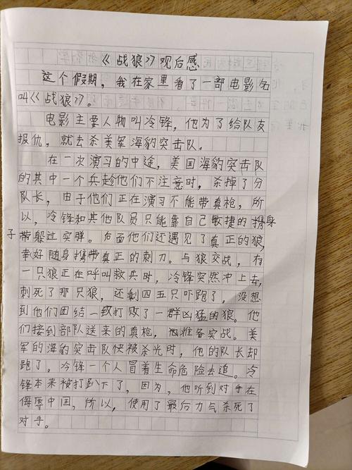 高中作文：恰同学少年观后感600字