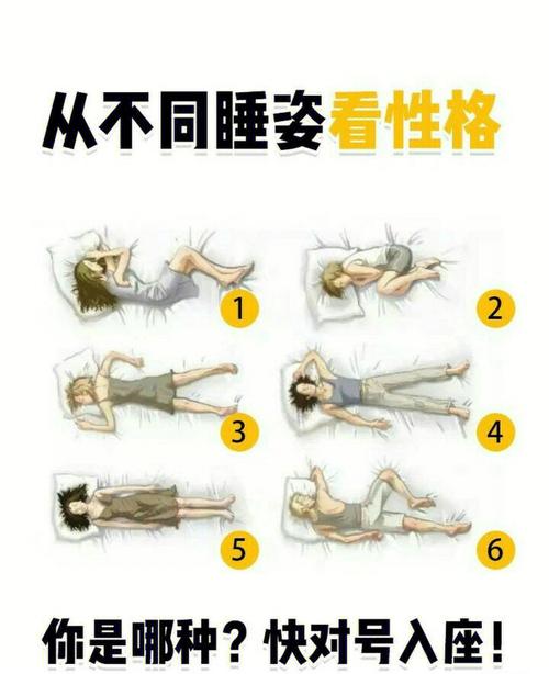 睡姿与个性(Sleeping Position and Personality)