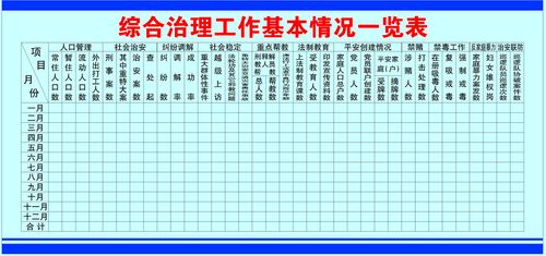 社区综合治理工作方案